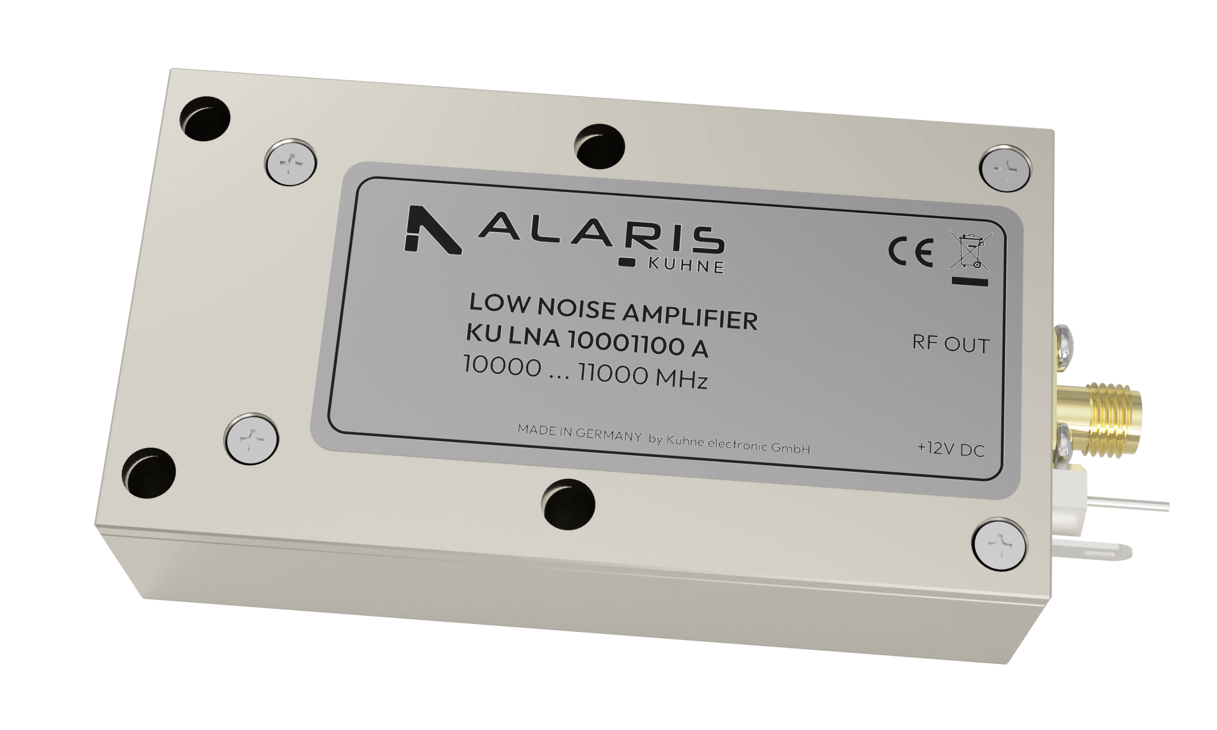Super Low Noise Preamplifier, 10000 ... 11000 MHz